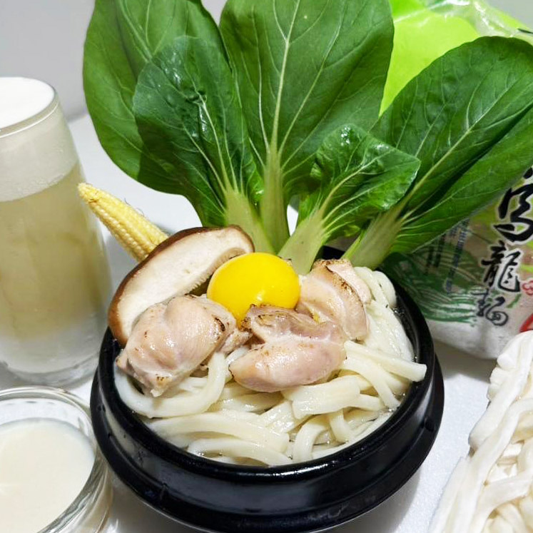 雞腿鍋燒讚岐烏龍麵（小資套餐）
