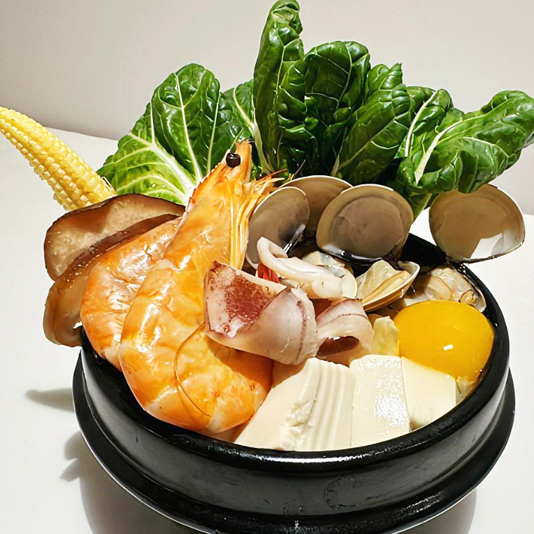 昆布海鮮燒鍋煲（單點）