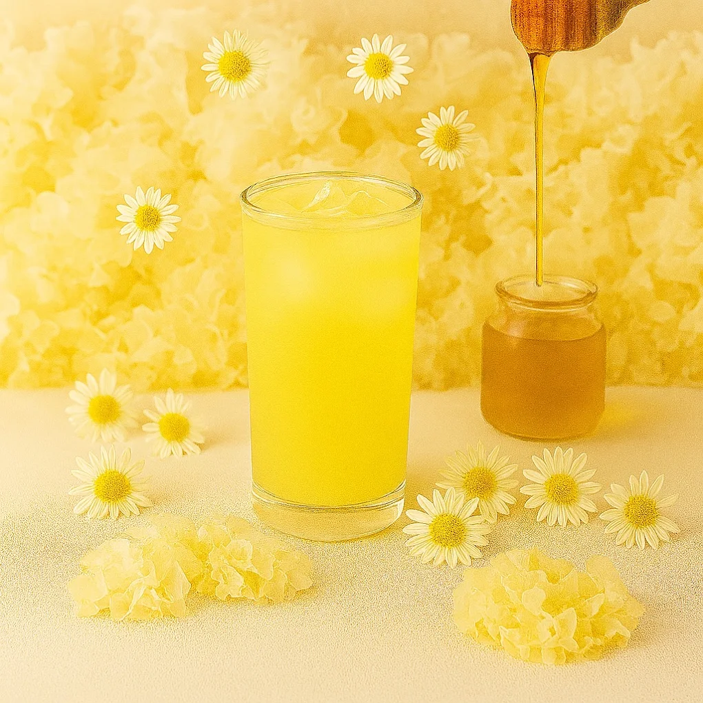 花｜甘菊雪（白木耳凍）